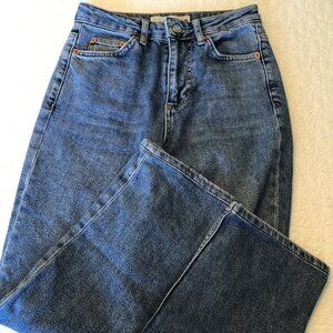 Topshop Blue Skinny Jeans